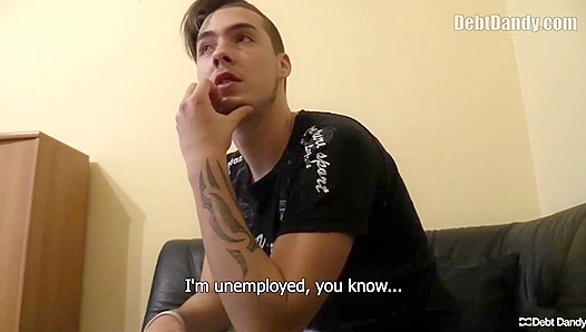 Debt Dandy - Money-Hungry Hottie Takes It Up the Ass