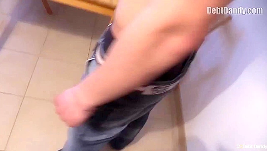 Debt Dandy - Hot Amateur Guy Gets Aggressively Fucked in the Ass