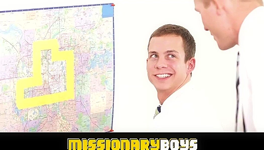 Elder Lindsay Dominates in Wild Threesome with Missionary Boys