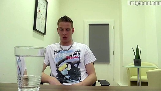 Guy Spreads Wide for Hard Cock in HD - Dirty Scout