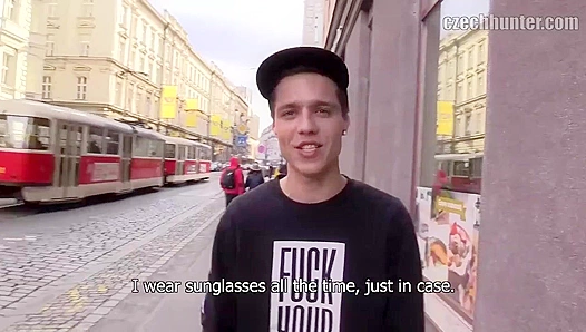 XXX Gay - Bubble Butt Brunette Takes a Huge Load in POV Action