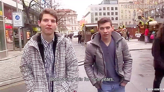 Cute Twinks Battle for Huge Load - XXX Gay