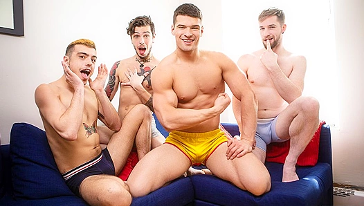 ,Thyle Knoxx & Sean Peek - Freaky Group Fuck - Drill My Hole Deep!