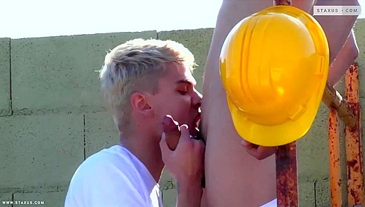 Mike Cole & Titus Snow - Hard Hats Off for Hot Site Sex - Gay XXX