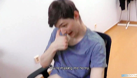 POV - Dark-Haired Dude Fucked Raw by Hard Uncut Dick - Dirty Scout