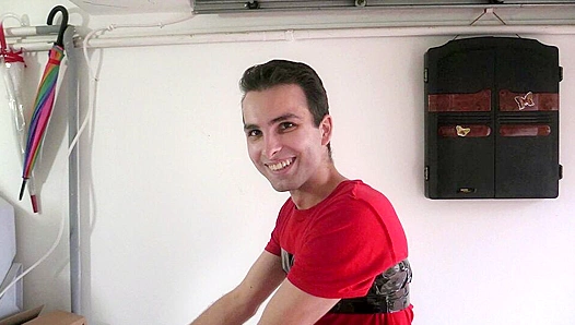 Deep Throat POV - Dark-Haired Bottom Sucks Hard (XXX Gay)