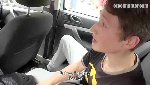 Cute Boy Gets Fucked Outdoors by Amateur Dude - XXX Gay