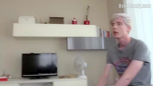 Bleached Twink Gets Fucked Hard – Debt Dandy