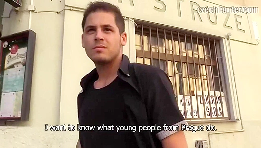 Horny Amateurs Heat Up Prague in Wild Threesome - XXX Gay