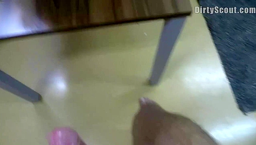 Goofy Bearded Guy Gets Nailed and Facialled - Dirty Scout