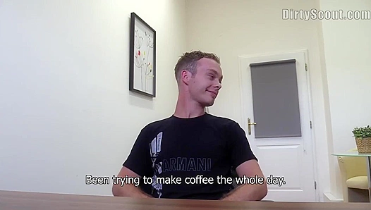 Goofy Bearded Guy Gets Nailed and Facialled - Dirty Scout