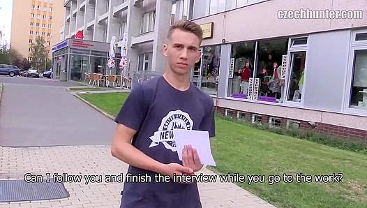 Hard Cock Makes Submissive Czech Cutie Cum - XXX Gay