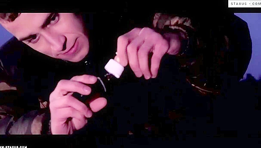 Ron Negba Plows Trent Benz's Tight Twink Booty