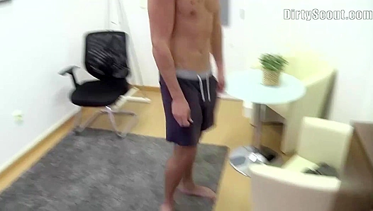 POV - Shredded Newcomer Gets Pounded in the Ass - Dirty Scout