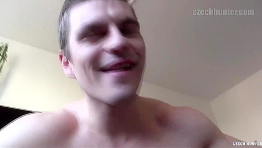 Ripped Pizza Guy Takes a Load After Hard Anal - XXX Gay