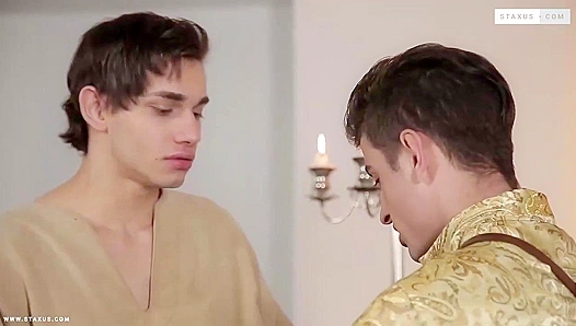 Medieval Twinks - Charlie & Lior's Forbidden Anal Adventure - Gay XXX