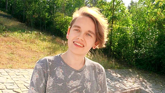 Hard Outdoor Fuck - Stiff Cock Twink Gets Pounded - XXX Gay