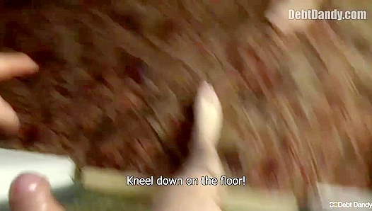 Frizzy Twink's Debt Gets Him Fucked Silly