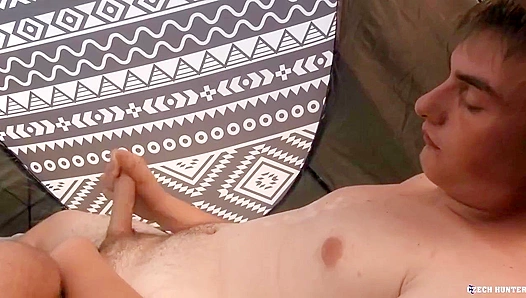 Slutty Hiker Gets Tent Fucked by XXX Gay