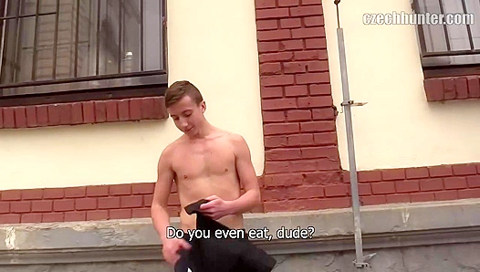 Czech Cutie Spreads Wide for Hard Ass-Fucking - XXX Gay