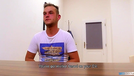 New Chubby Stud Gets Hard Fucked & Facial - Dirty Scout