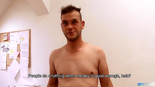 New Chubby Stud Gets Hard Fucked & Facial - Dirty Scout