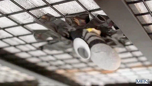 Kaleb Stryker & Calhoun Sawyer - Raw Bunk Bed Butt Fuck - Drill My Hole