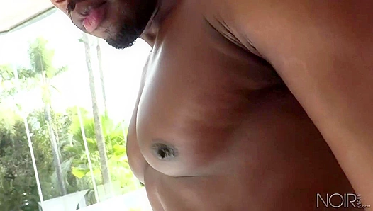 Blacked Out Bliss - Dillon Diaz & D'Angelo Jackson's Intense Butt Blasting