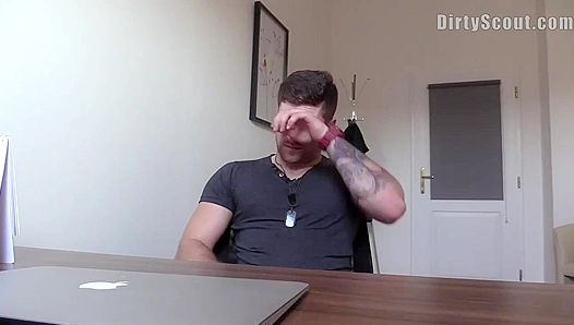 Inked Newcomer Fucks Hard During Dirty Porn Casting