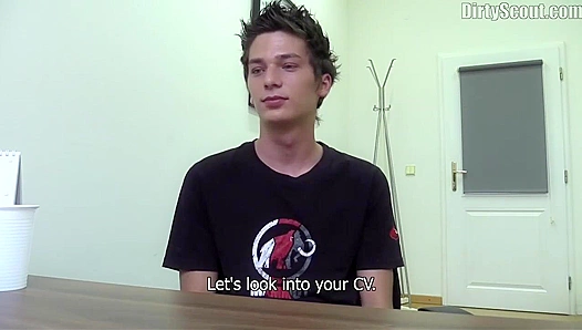 Curved Cock Cutie Gets Fucked at Dirty Scout Audition