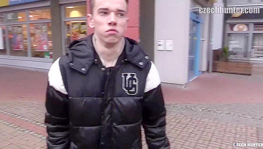 Skinny Hottie Gets Fucked Hard and Takes Facial - XXX Gay