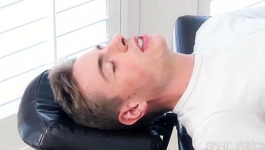 Britain Westbury and Alex Killian - Sensual Anal Massage with Family Dick