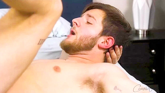 Confident Blonde Stud Tops Pasty Babe - CorbinFisher