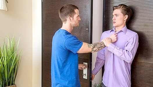 Quentin Gainz and Grayson Fabre - Unexpected Bareback Bliss Next Door