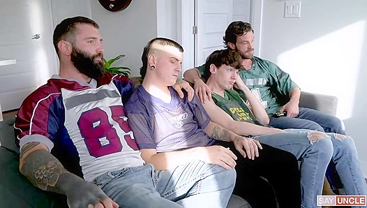 Twink Swap - James Fox & Harvey Sin's Stepson Seduction