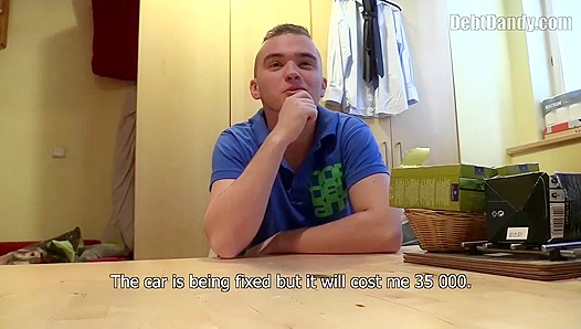 Young Hottie With a Perfect Booty Gets Blasted Hard - Debt Dandy