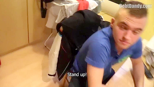 Young Hottie With a Perfect Booty Gets Blasted Hard - Debt Dandy