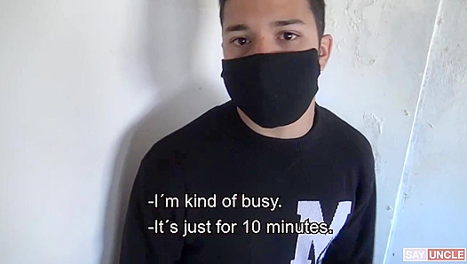 Latin Deliveryman Gets His Ass Fucked Silly - Hot Leche Action