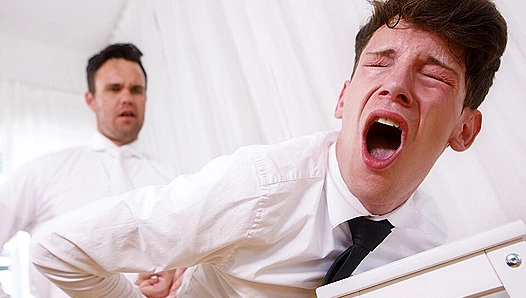 Mormon Hotties Beau & Edward Fuck Hard - Missionary Boys' Forbidden Desire