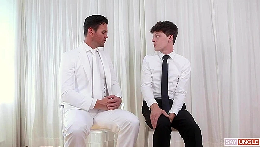 Mormon Hotties Beau & Edward Fuck Hard - Missionary Boys' Forbidden Desire