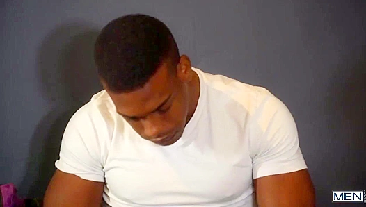 Interracial Coffee Shop Encounter - Adrian Hart Drills Michael Boston's Hole