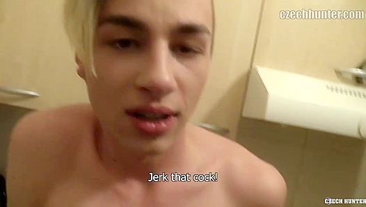 XXX Gay Bangs Bieber-Lookalike Twink's Amateur Butthole