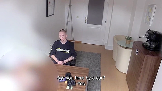 POV - Money-Hungry Amateur Slammed Anally -Dirty Scout Seduction