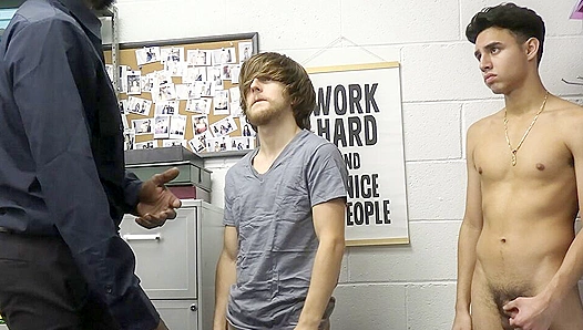 Wild Interracial Threesome - Chase Rivers, Troy Harlow, and Devin Trez Go All Out