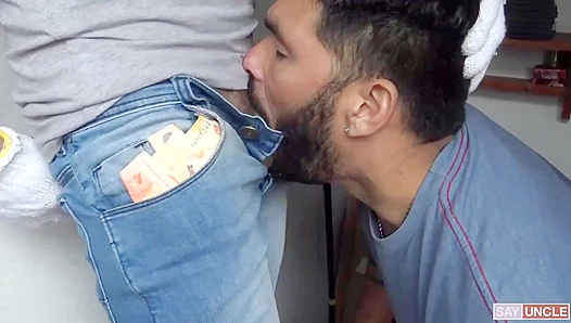 Inked Latino Hottie Gets His Big Booty Fucked Hard