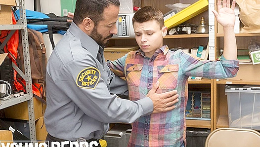 Brutal Anal Punishment - Vinnie Stefano and Austin Xanders Take On Young Perps