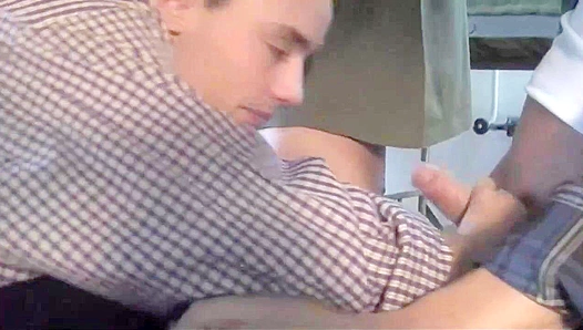 Chris Rosso, Ridge Carrey, and Gevin Favre - A Hard Triple Threat - Gay XXX