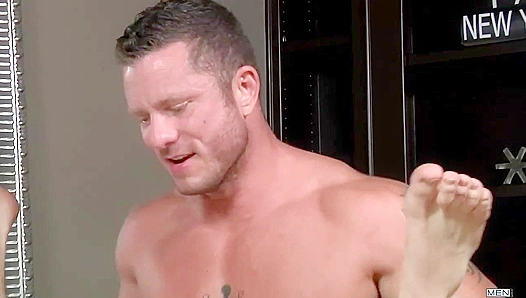 Charlie Spies on Neighbour Atticus - Hot Secret Drilling