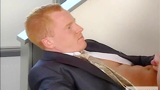 Blu Kennedy Fucks Trevor Knight Hard in the Office - Hot House