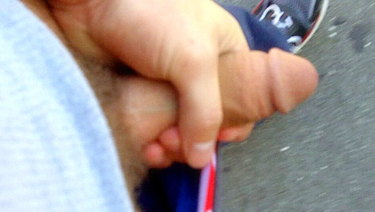 Jake Steel's Unexpected Public Jack Off at  Gay XXX